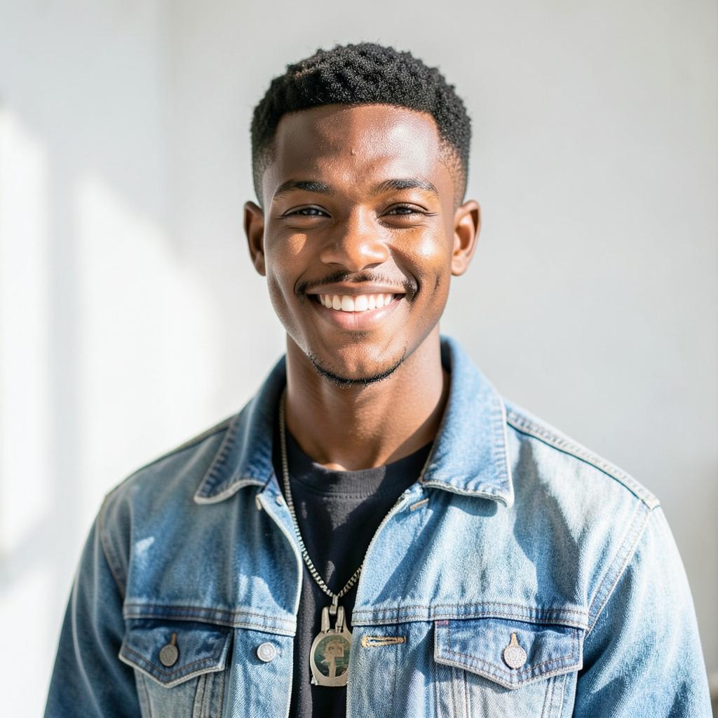 Johan van Wyk, commercial model in Cape Town