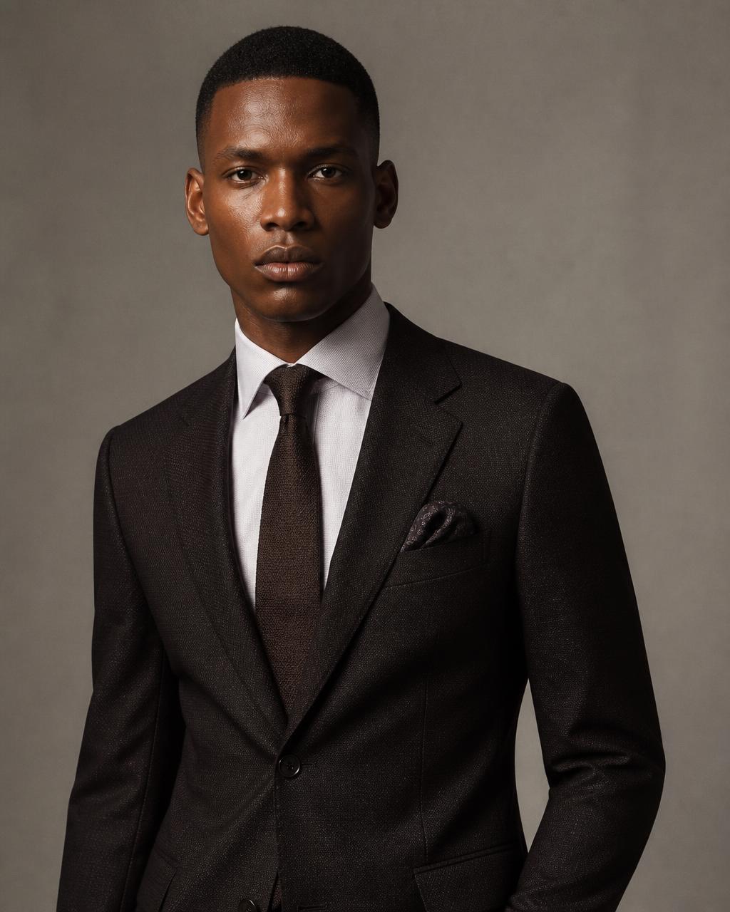 Sibusiso Khoza, fashion model in Johannesburg